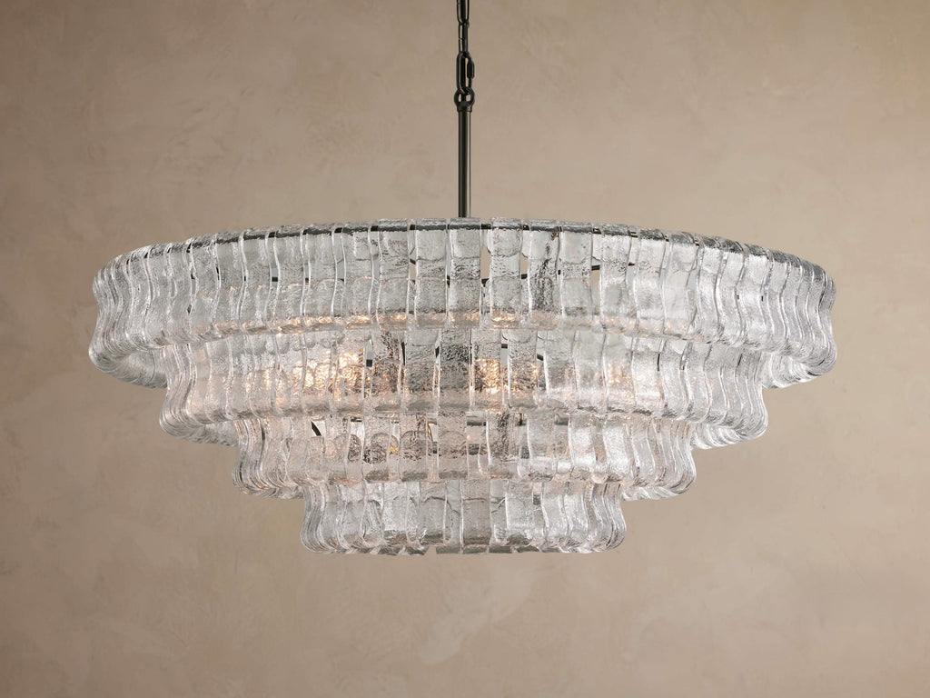 VERDANT CRYSTAL ORBILLION CHANDELIER