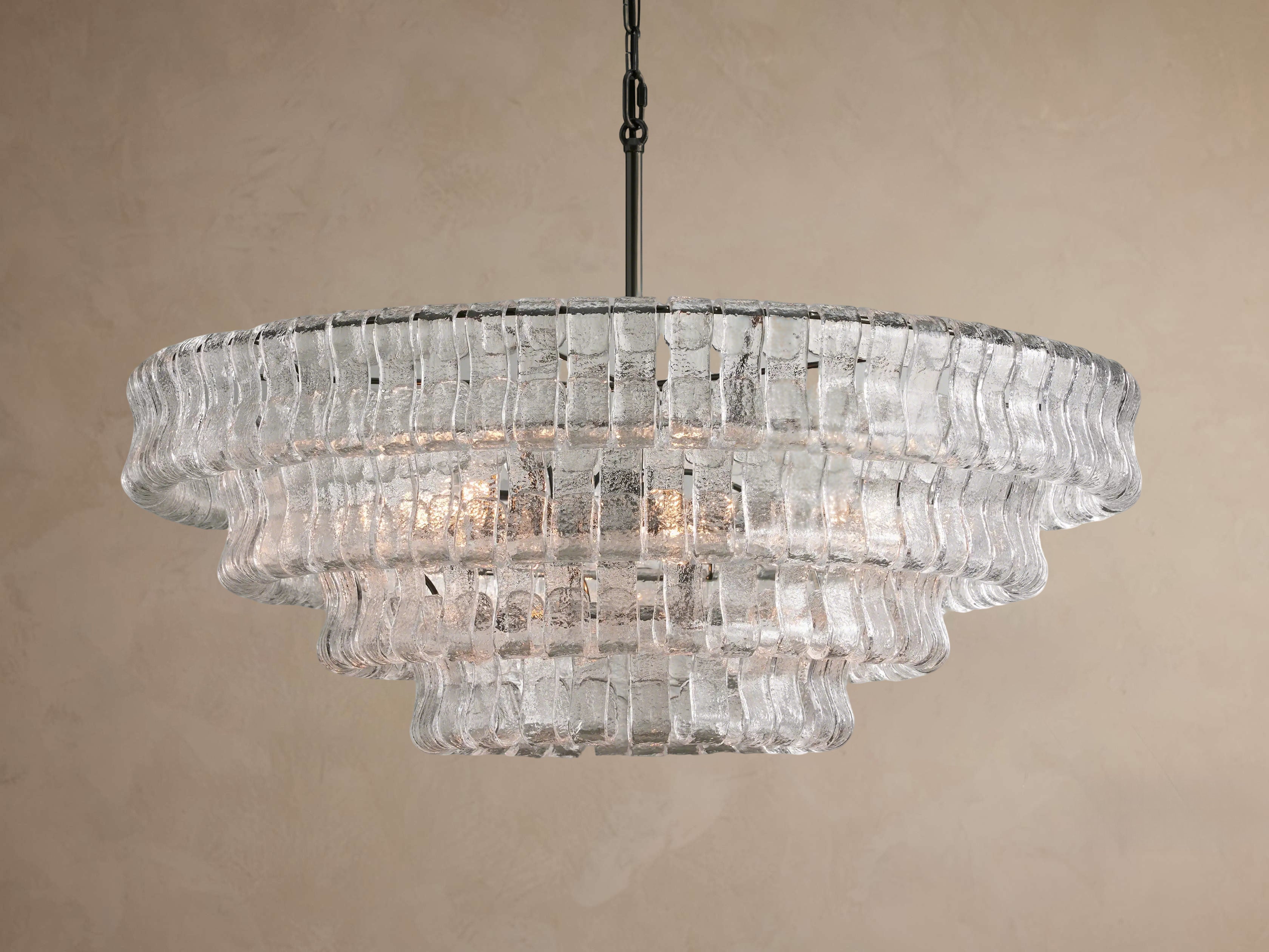 VERDANT CRYSTAL ORBILLION CHANDELIER