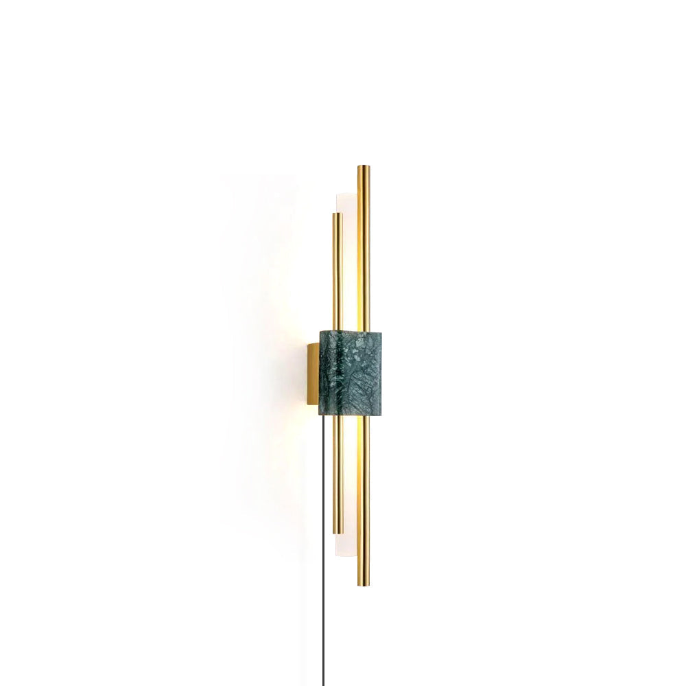 FENWICK DISTILLED GLASS WALL BOUILLON LAMP
