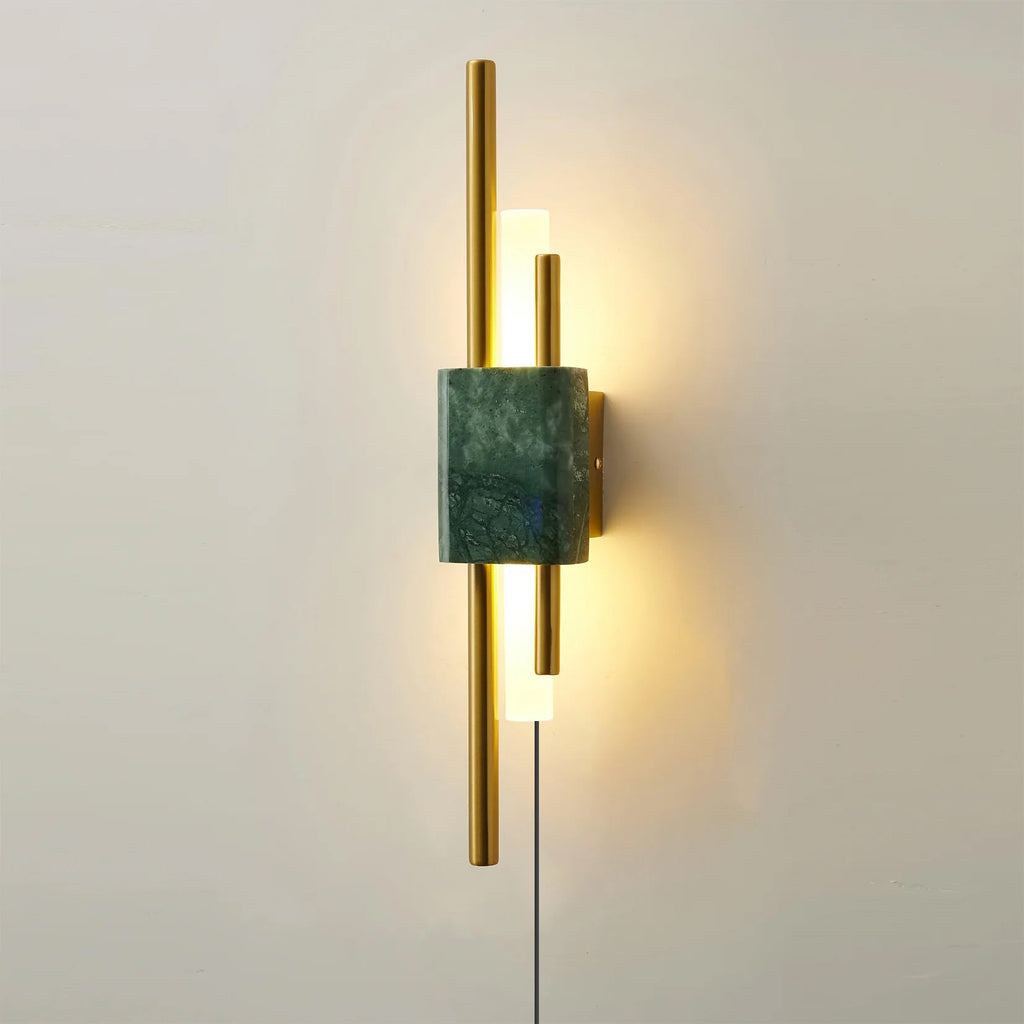 FENWICK DISTILLED GLASS WALL BOUILLON LAMP