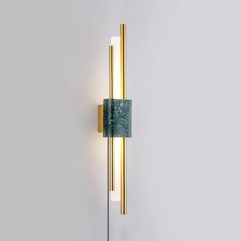 FENWICK DISTILLED GLASS WALL BOUILLON LAMP