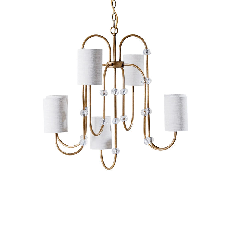 Ravenswood Crystal Cascade Chandelier