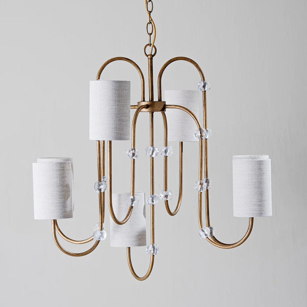 Ravenswood Crystal Cascade Chandelier