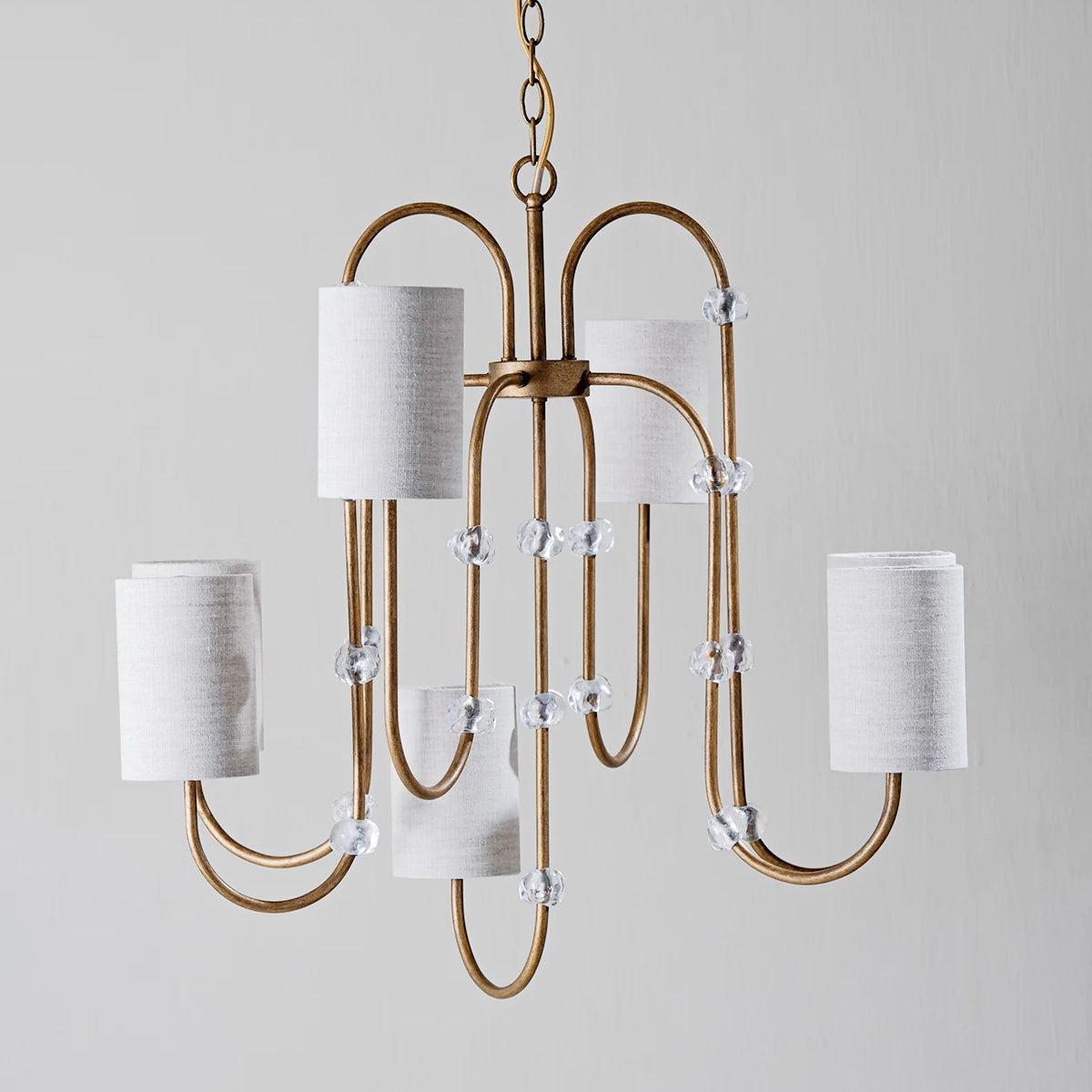 Ravenswood Crystal Cascade Chandelier
