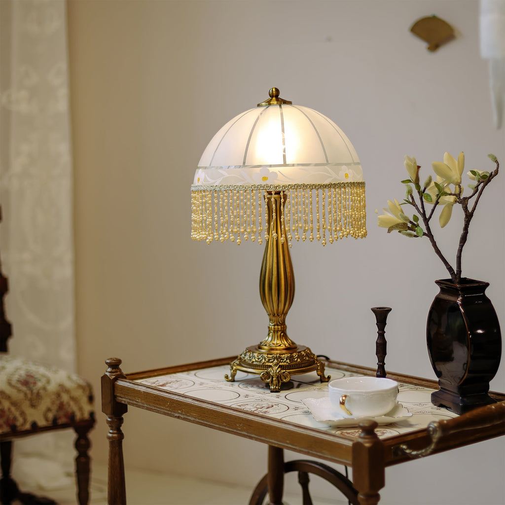 WHITTINGTON BLOOMING TASSELS LAMP