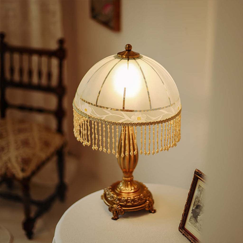 WHITTINGTON BLOOMING TASSELS LAMP