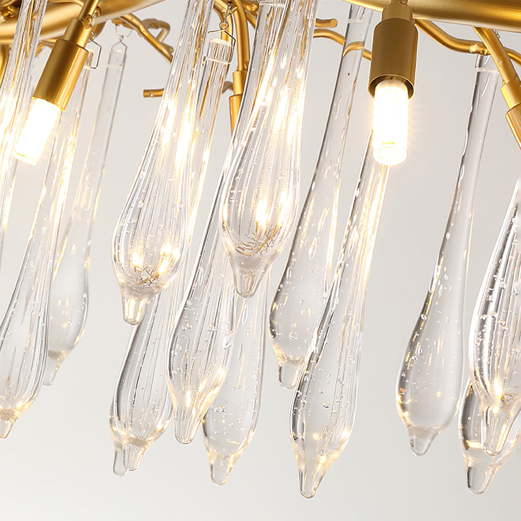 RAVENSDALE CRYSTAL DROPLET CEILING LUMINAIRE