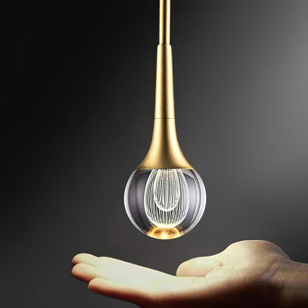 RAVENSCROFT CRYSTAL DROPLET HANGING LANTERN