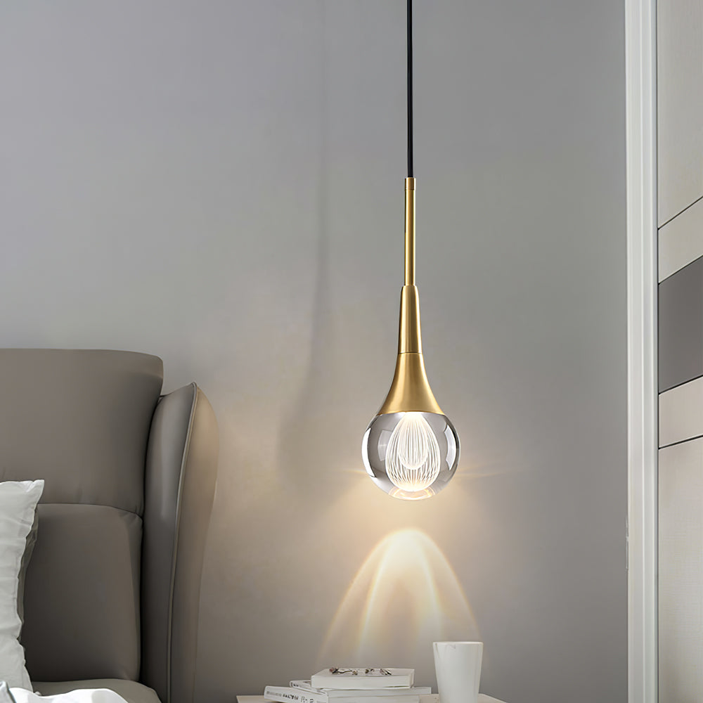 RAVENSCROFT CRYSTAL DROPLET HANGING LANTERN