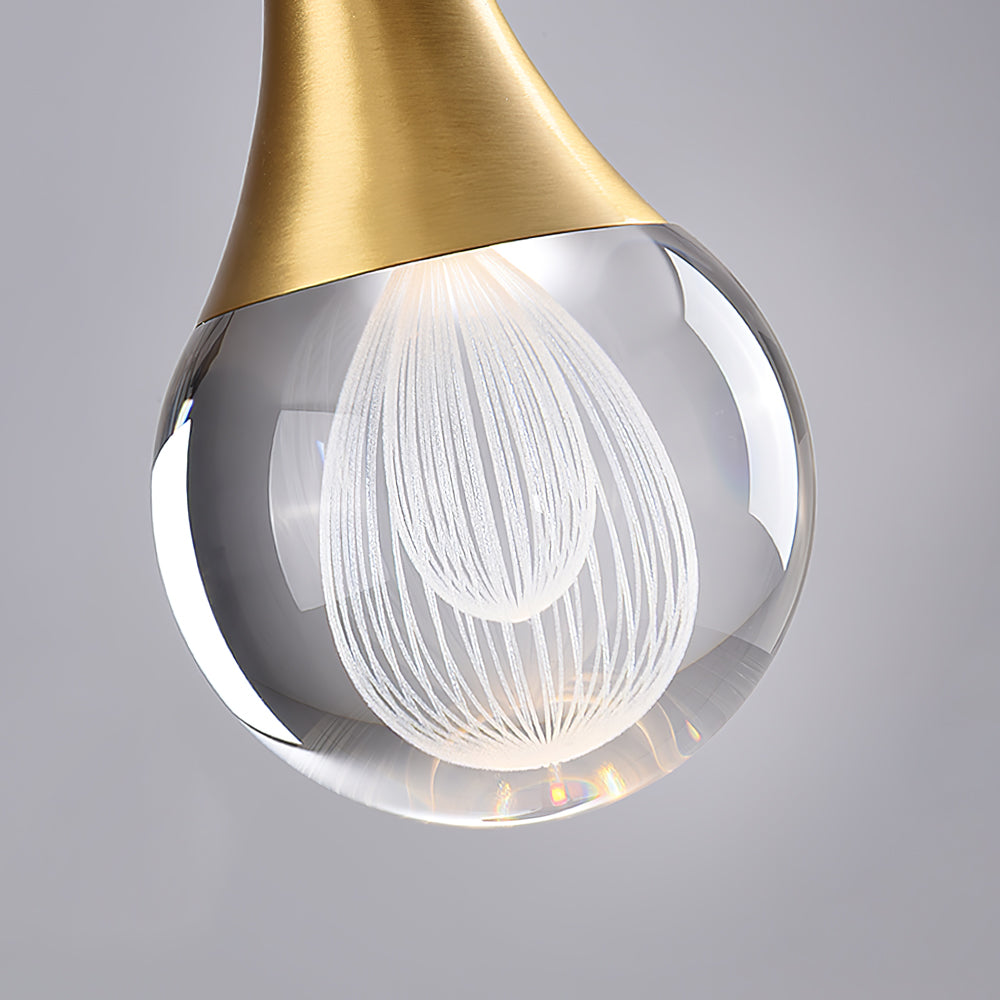 RAVENSCROFT CRYSTAL DROPLET HANGING LANTERN