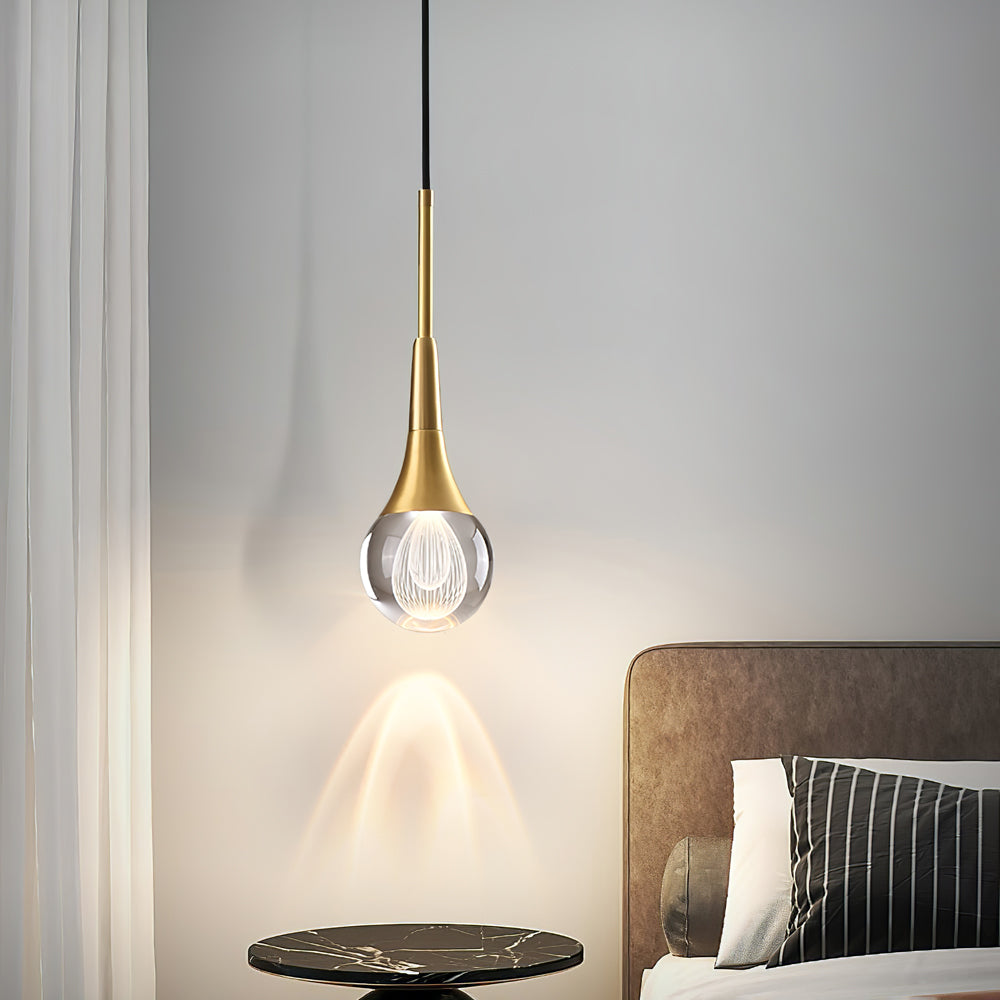 RAVENSCROFT CRYSTAL DROPLET HANGING LANTERN