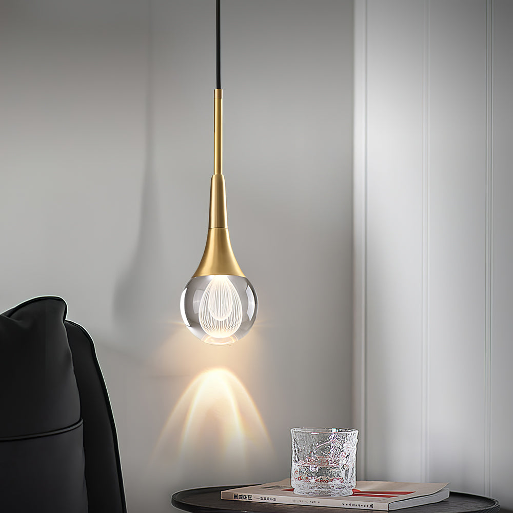 RAVENSCROFT CRYSTAL DROPLET HANGING LANTERN