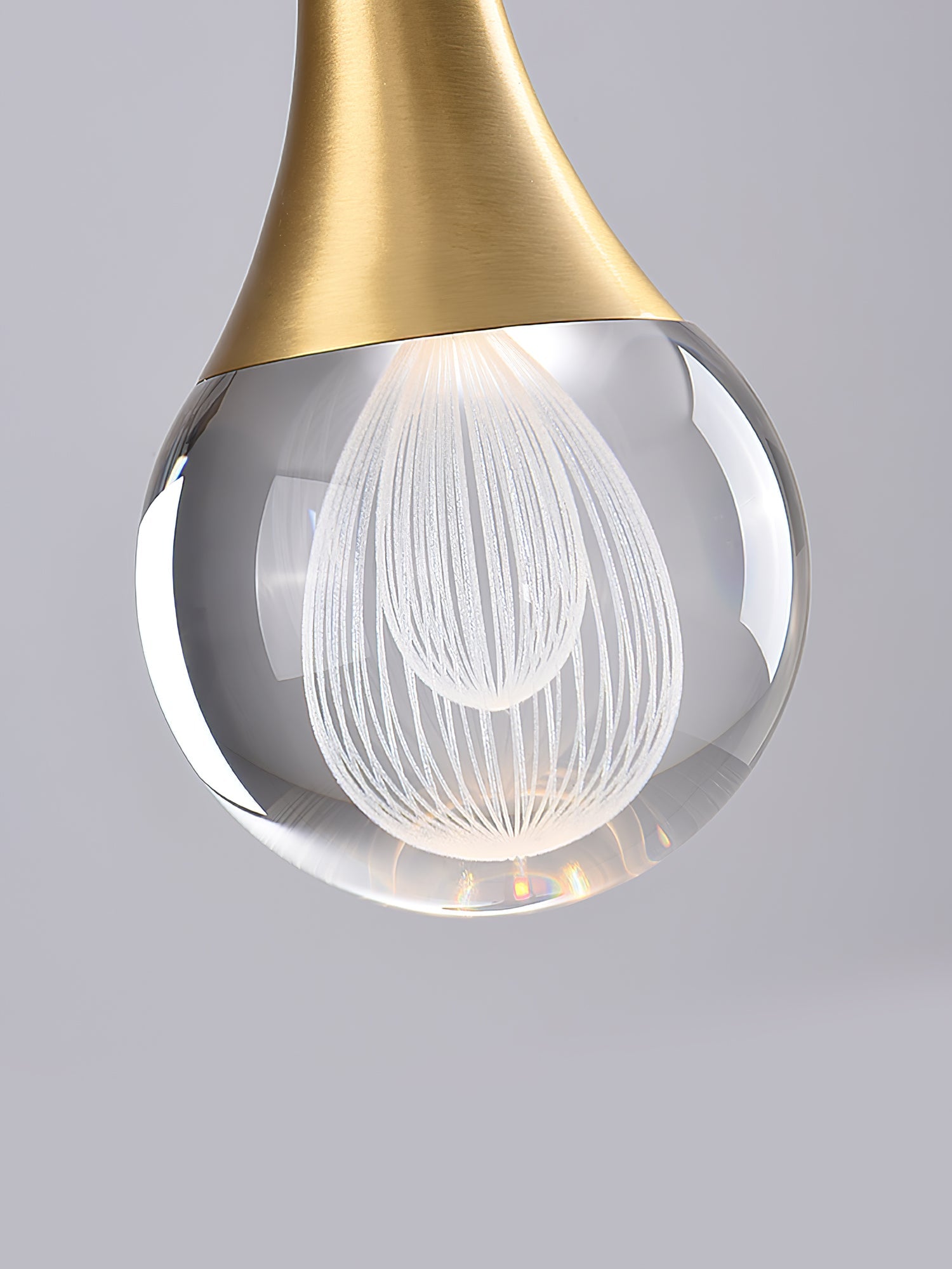 RAVENSCROFT CRYSTAL DROPLET HANGING LANTERN