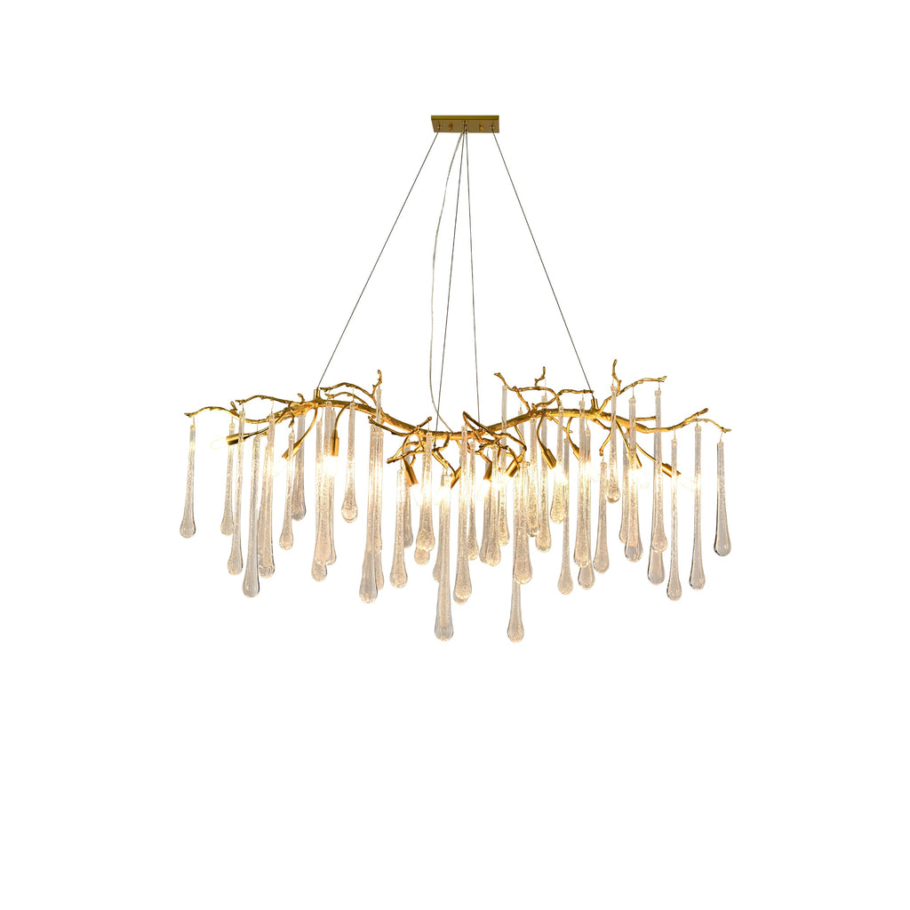 SEAFOAM ARTISAN CHANDELIER