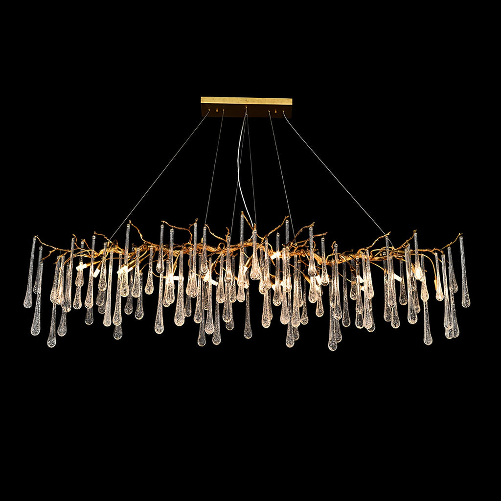 SEAFOAM ARTISAN CHANDELIER