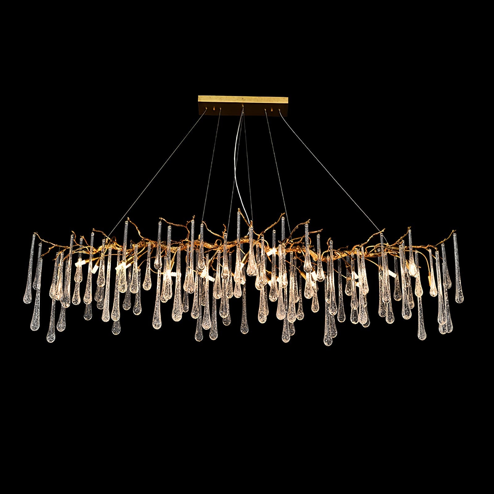 SEAFOAM ARTISAN CHANDELIER