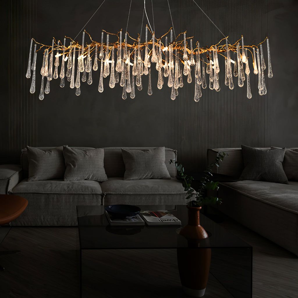 SEAFOAM ARTISAN CHANDELIER