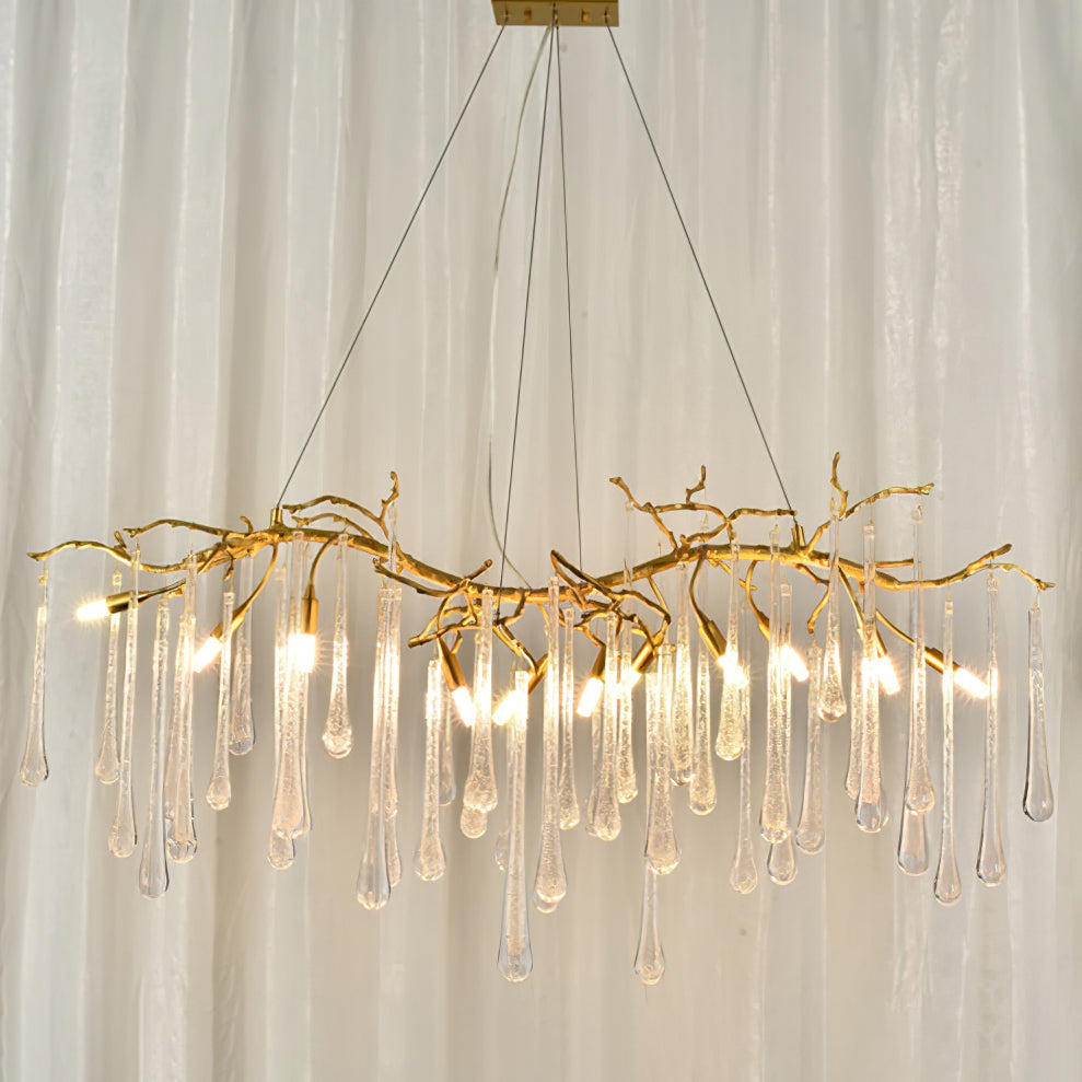 SEAFOAM ARTISAN CHANDELIER