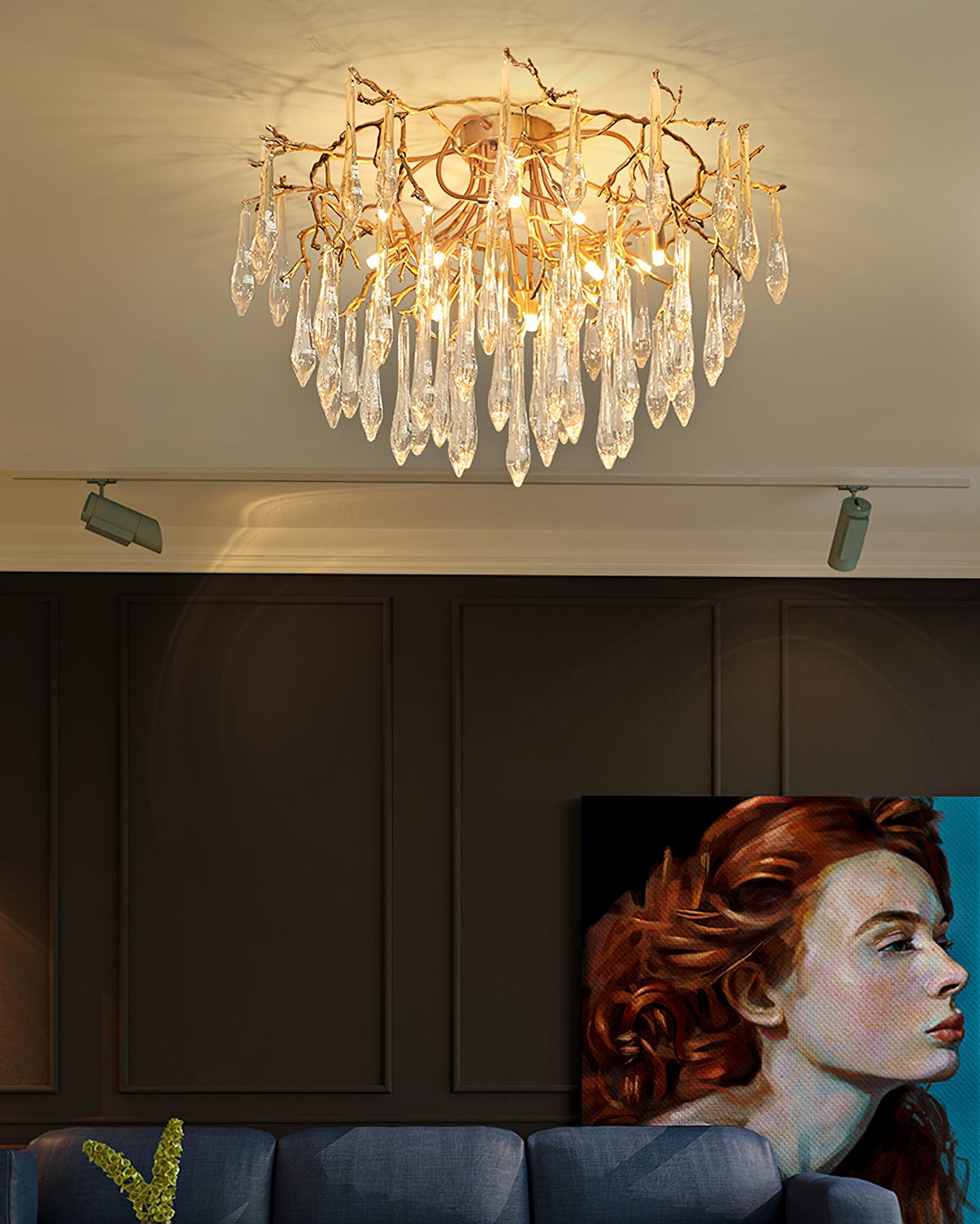 VANDERBILT DROPLET HANGING LIGHT