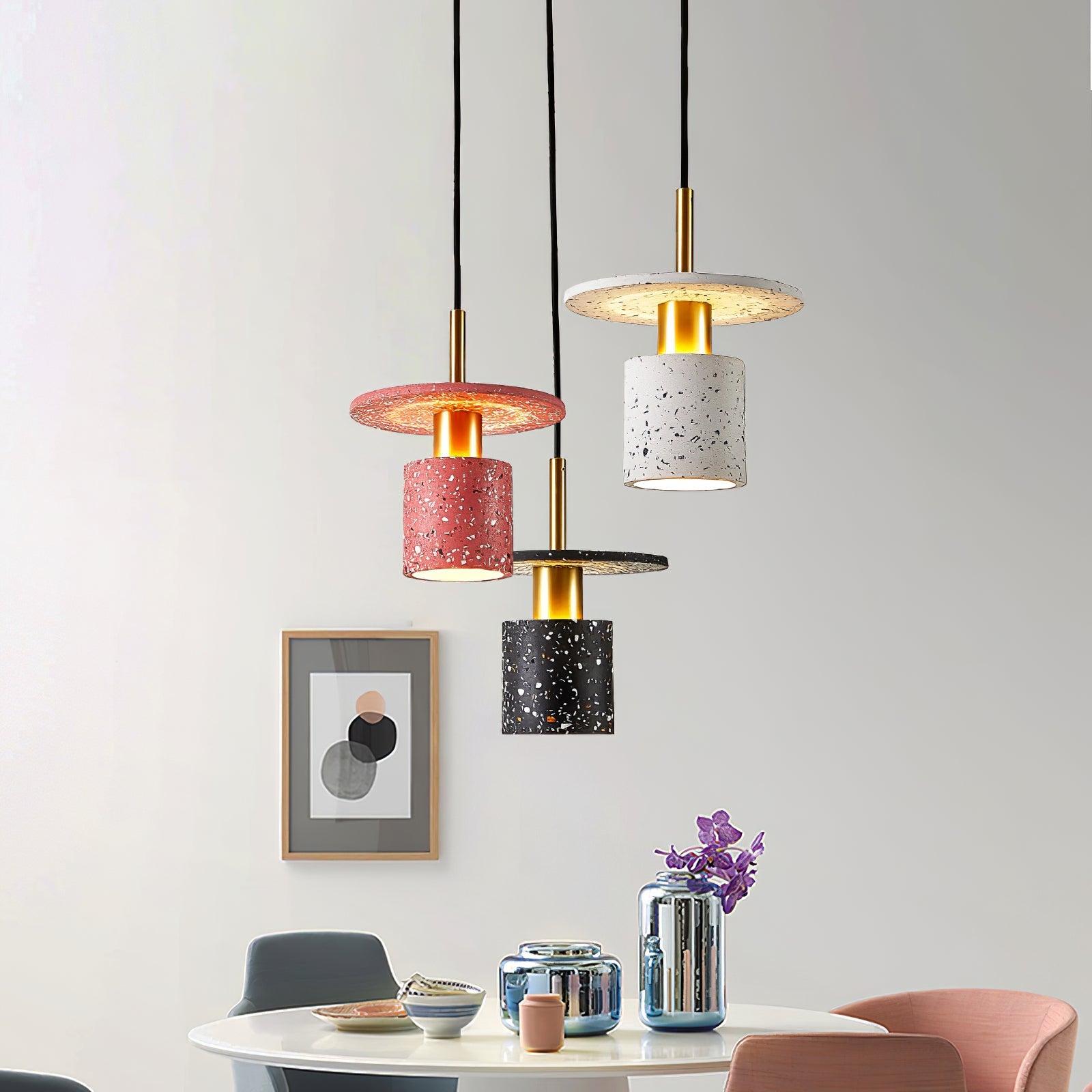 Winthrop Terrazzo Cascade Pendant