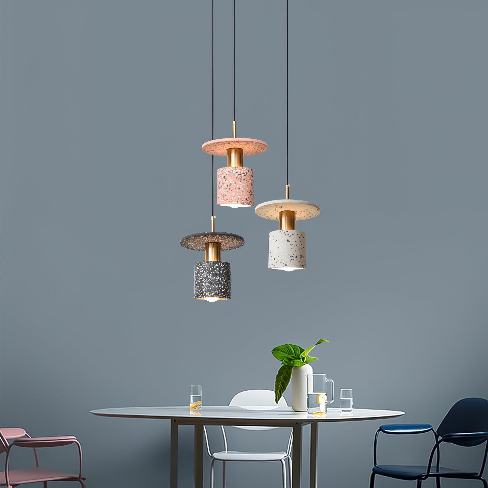 Winthrop Terrazzo Cascade Pendant