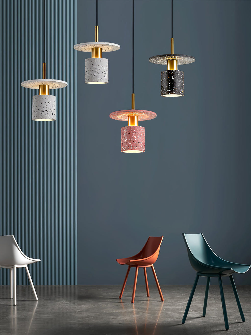 Winthrop Terrazzo Cascade Pendant