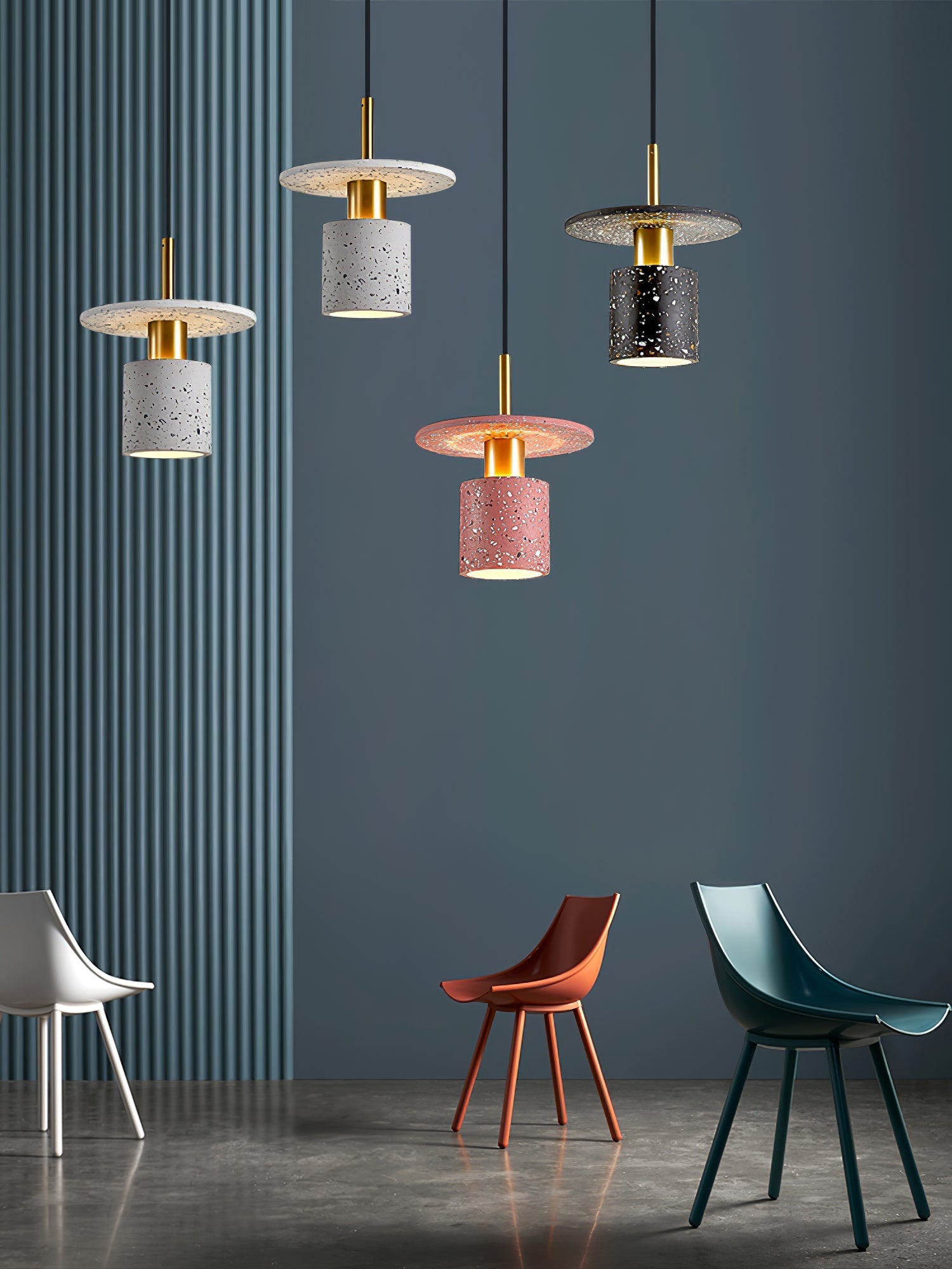 Winthrop Terrazzo Cascade Pendant