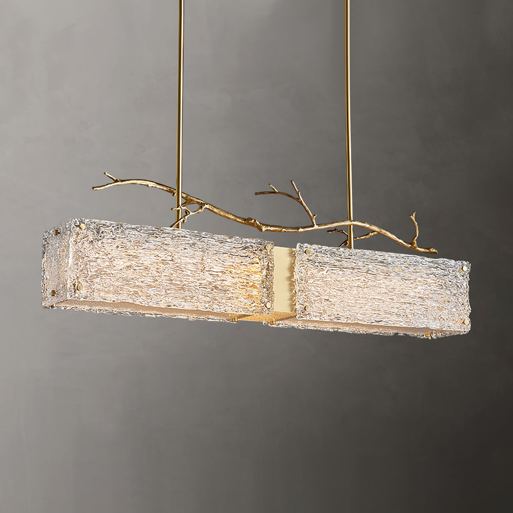 CORALINE CRYSTAL LANTERN CHANDELIER