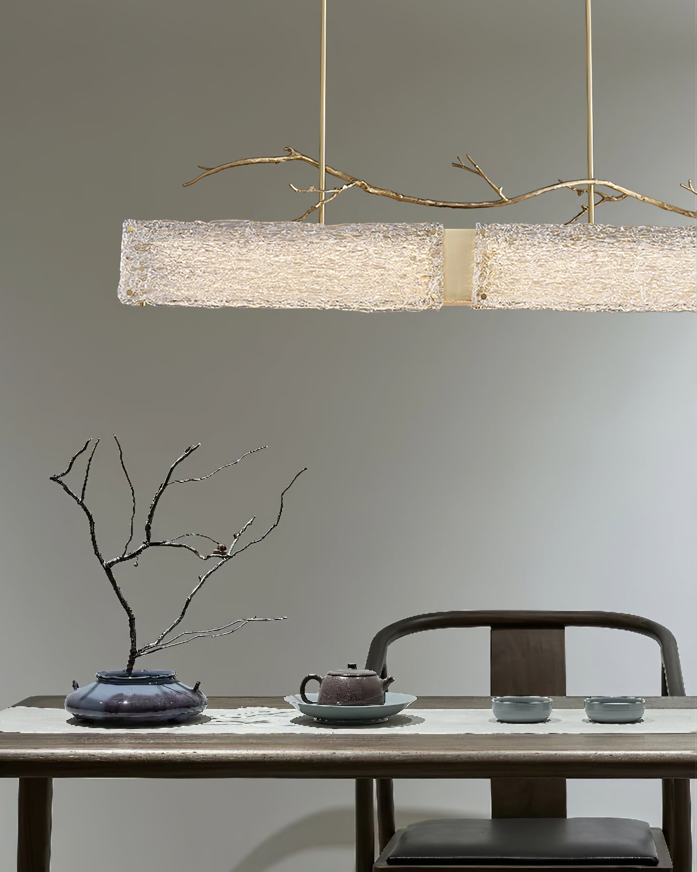 CORALINE CRYSTAL LANTERN CHANDELIER