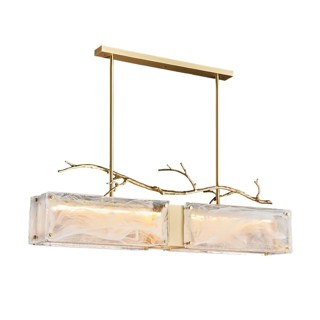 CORALINE CRYSTAL LANTERN CHANDELIER