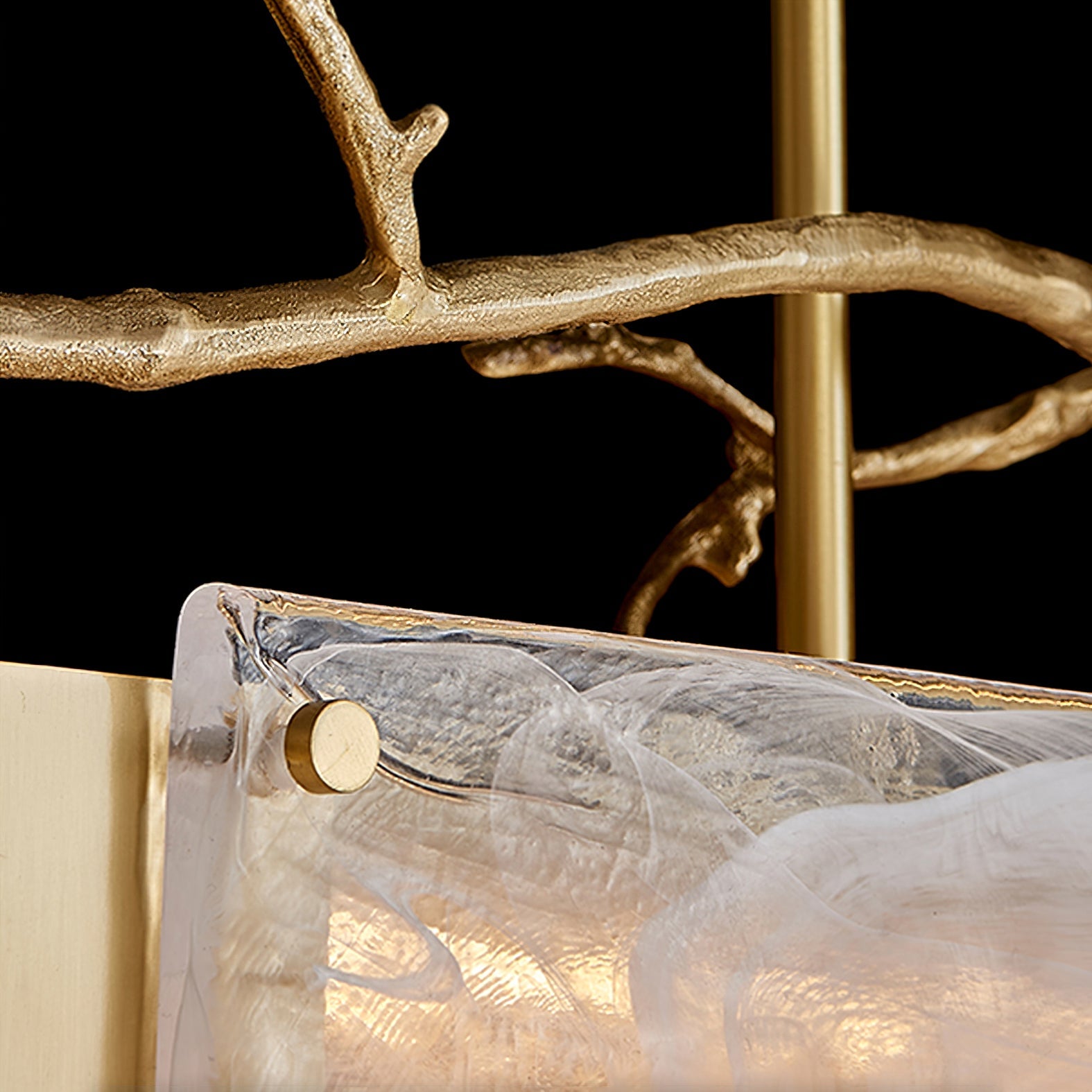 CORALINE CRYSTAL LANTERN CHANDELIER