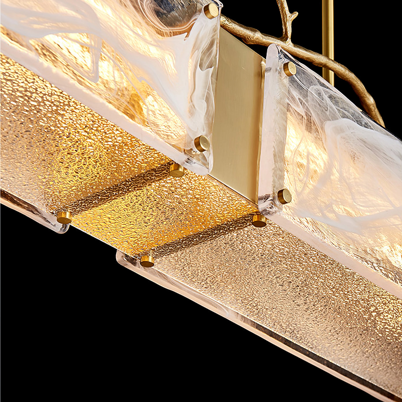 CORALINE CRYSTAL LANTERN CHANDELIER