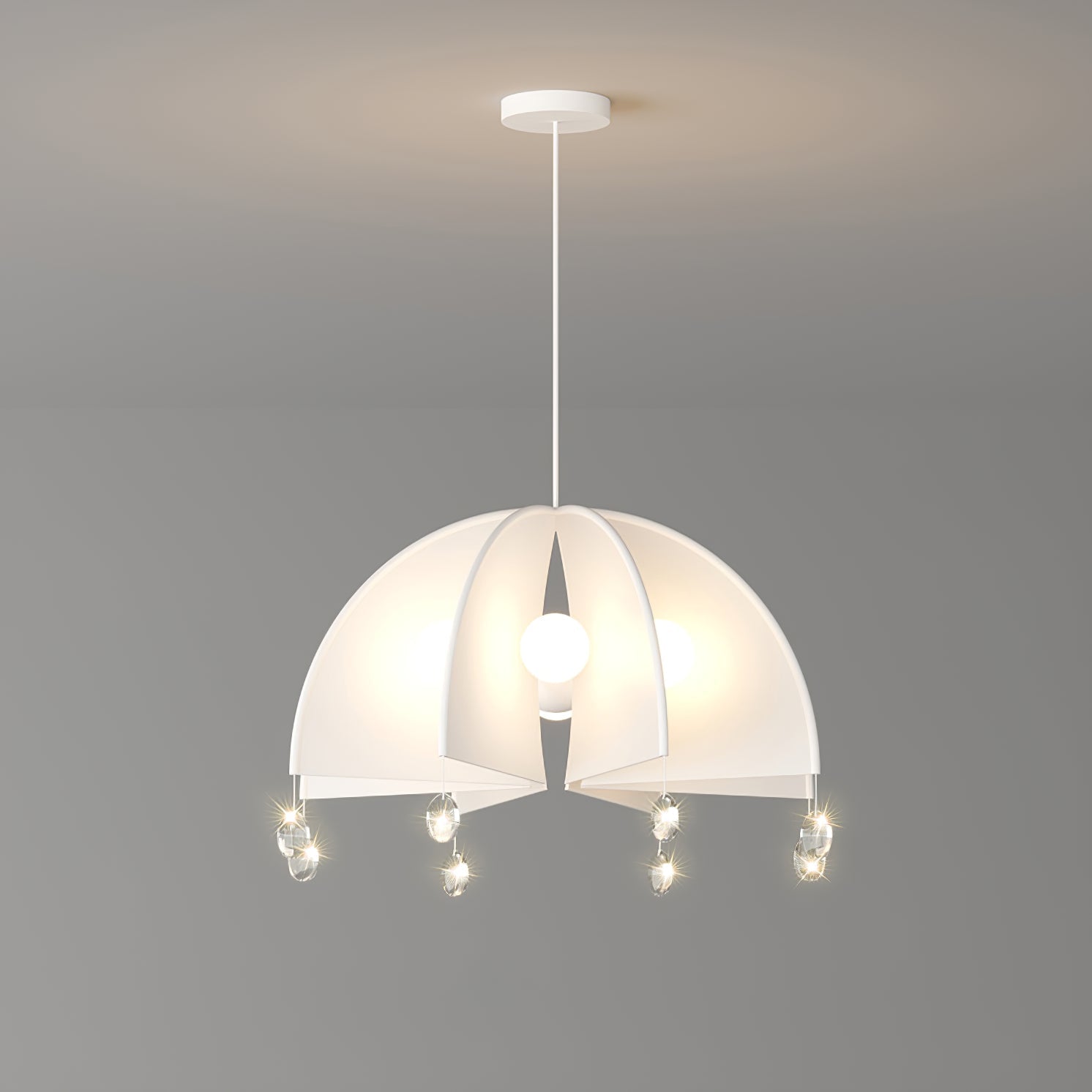 WINTHORPE ARTISANAL GLASS HANGING LANTERN