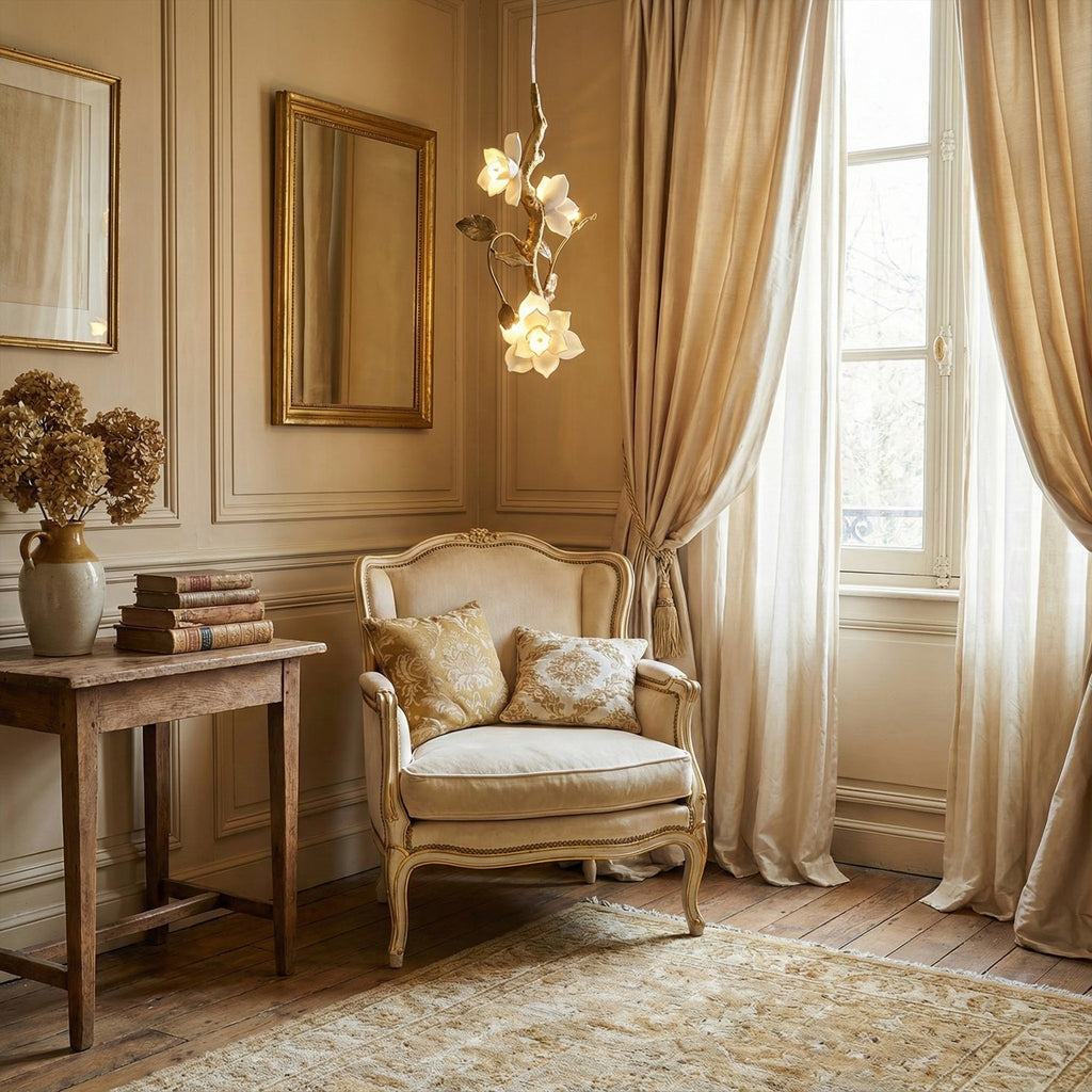 FLORENTINE PETAL HANGING LUMINAIRE