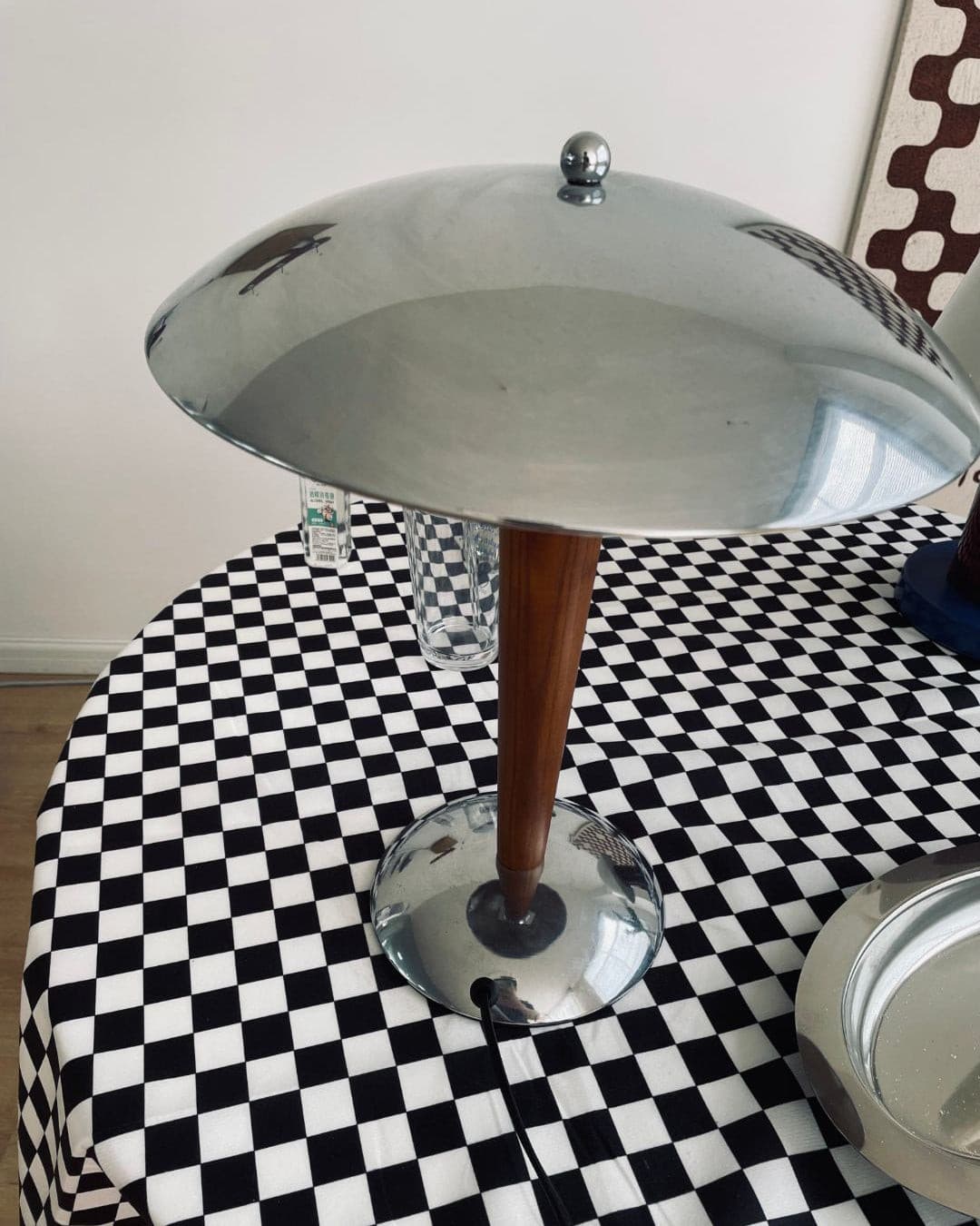 WINTHROP WOVEN TEXTILE TABLE LANTERN