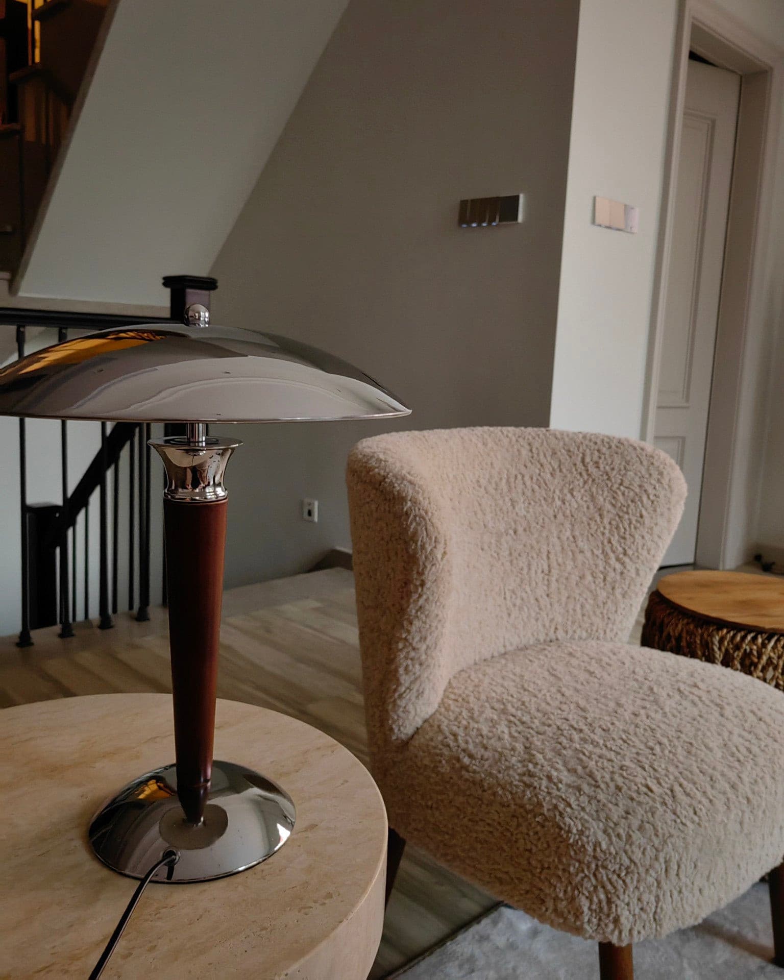 WINTHROP WOVEN TEXTILE TABLE LANTERN
