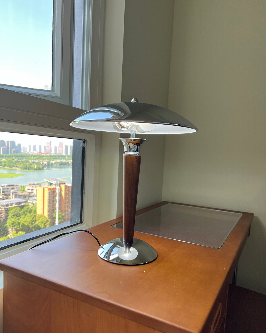 WINTHROP WOVEN TEXTILE TABLE LANTERN