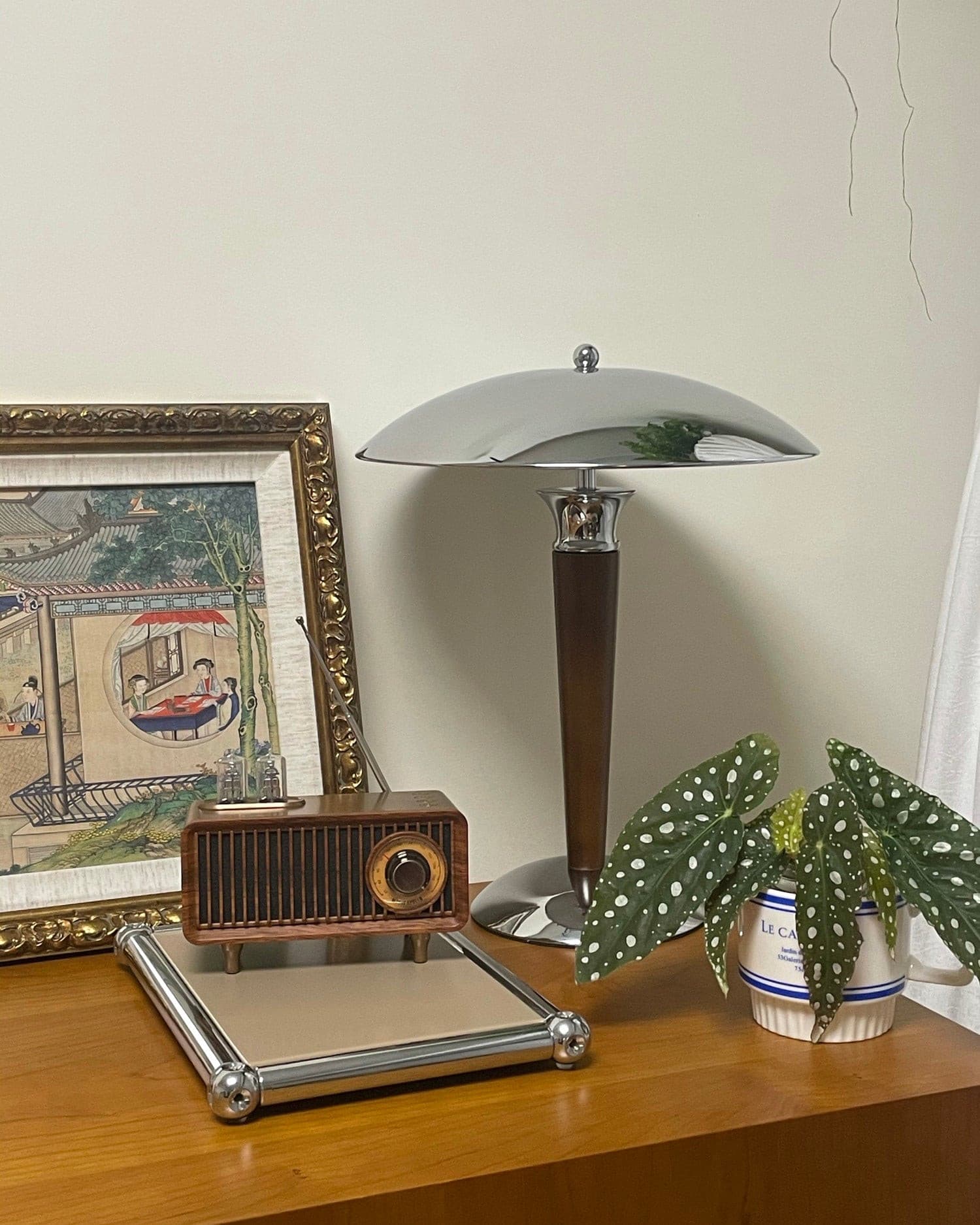 WINTHROP WOVEN TEXTILE TABLE LANTERN
