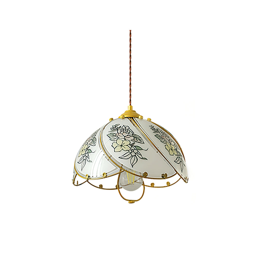 VIOLETTE FLORAL INSPIRATION HANGING LANTERN