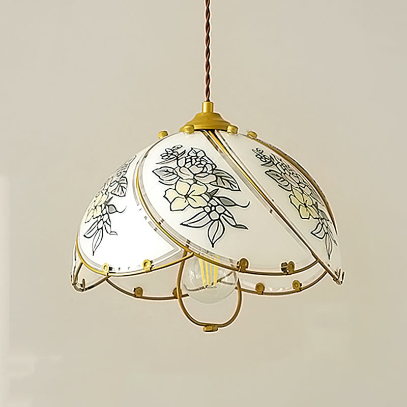 VIOLETTE FLORAL INSPIRATION HANGING LANTERN