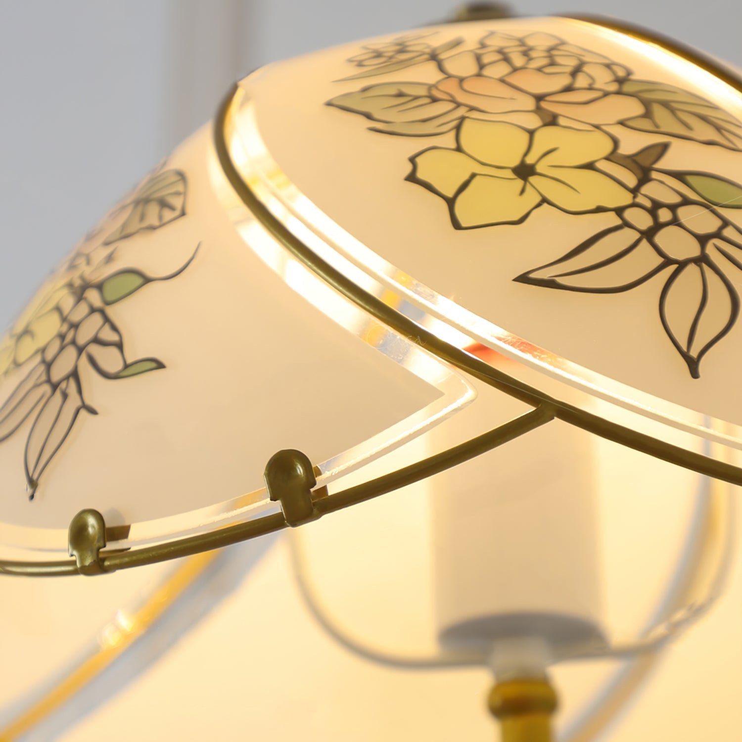 CARLETON FLORAL MURANO GLASS WALL SCONCE