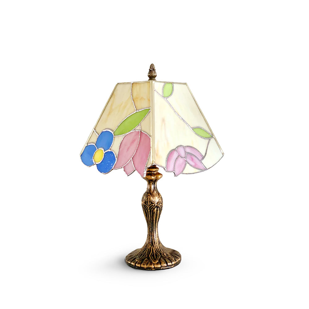CHARLESTON STAINED GLASS ILLUMINATION LAMP