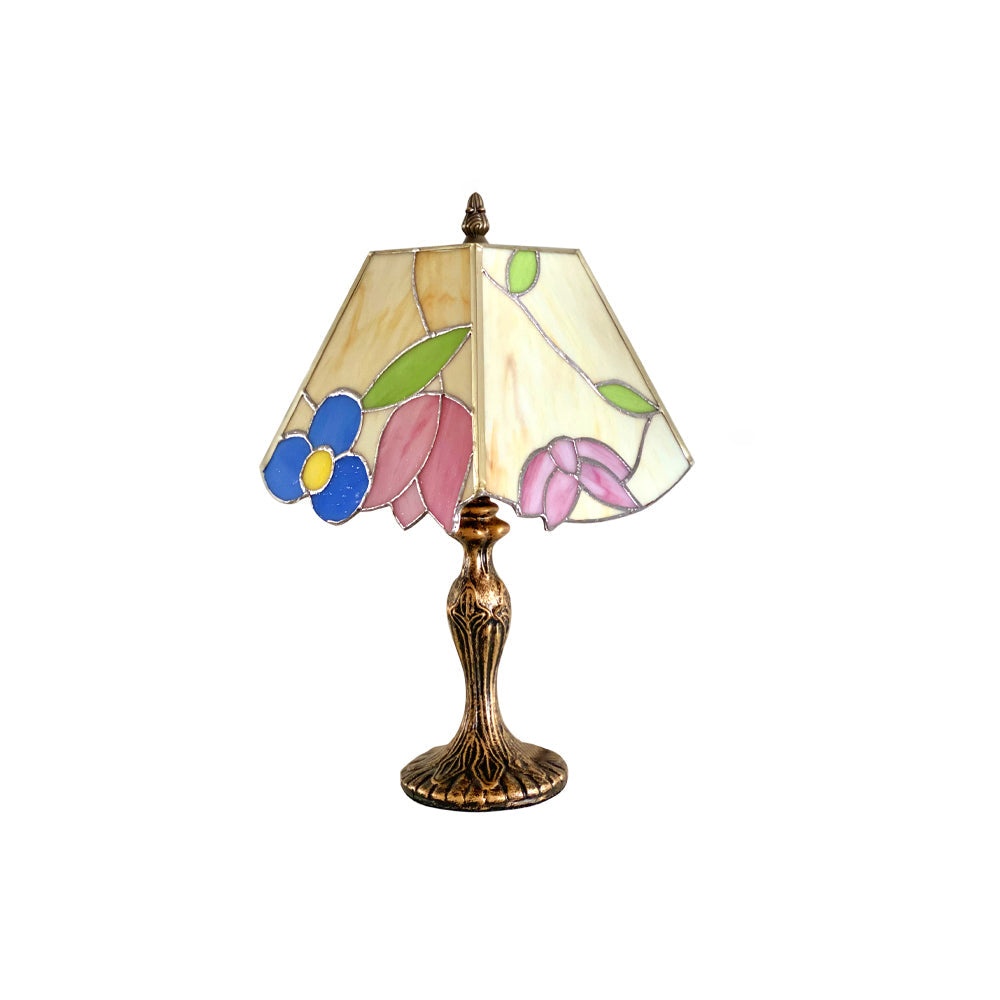 CHARLESTON STAINED GLASS ILLUMINATION LAMP