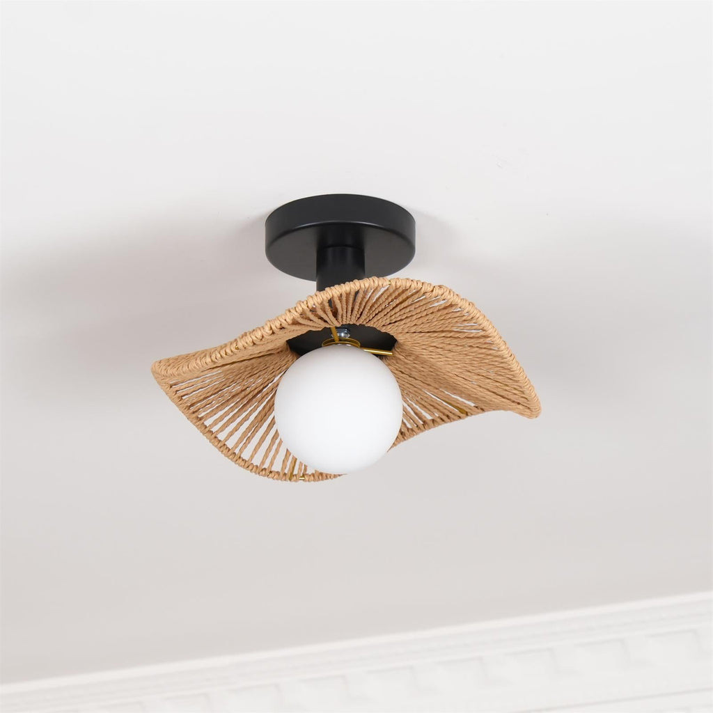RAVENHURST FROSTED GLASS DOME CEILING LIGHT