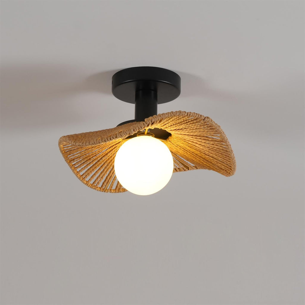 RAVENHURST FROSTED GLASS DOME CEILING LIGHT