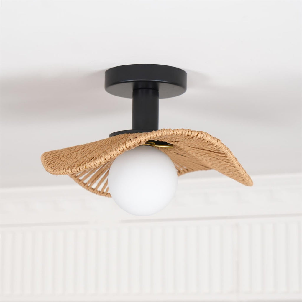 RAVENHURST FROSTED GLASS DOME CEILING LIGHT