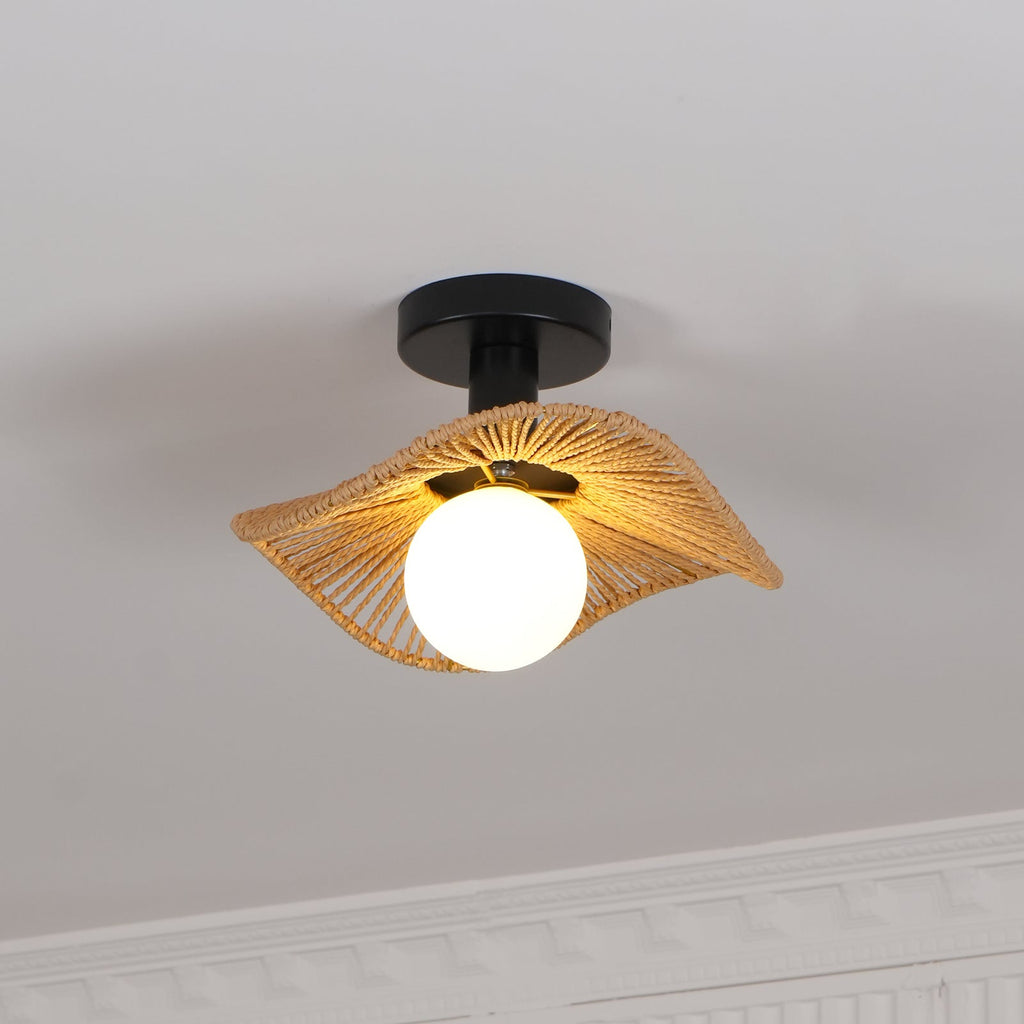 RAVENHURST FROSTED GLASS DOME CEILING LIGHT