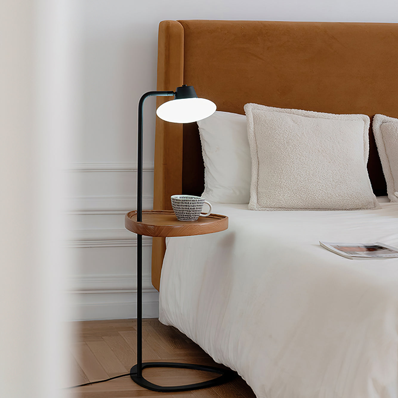 FENWICK TAPERED SHADE FLOOR ILLUMINATOR