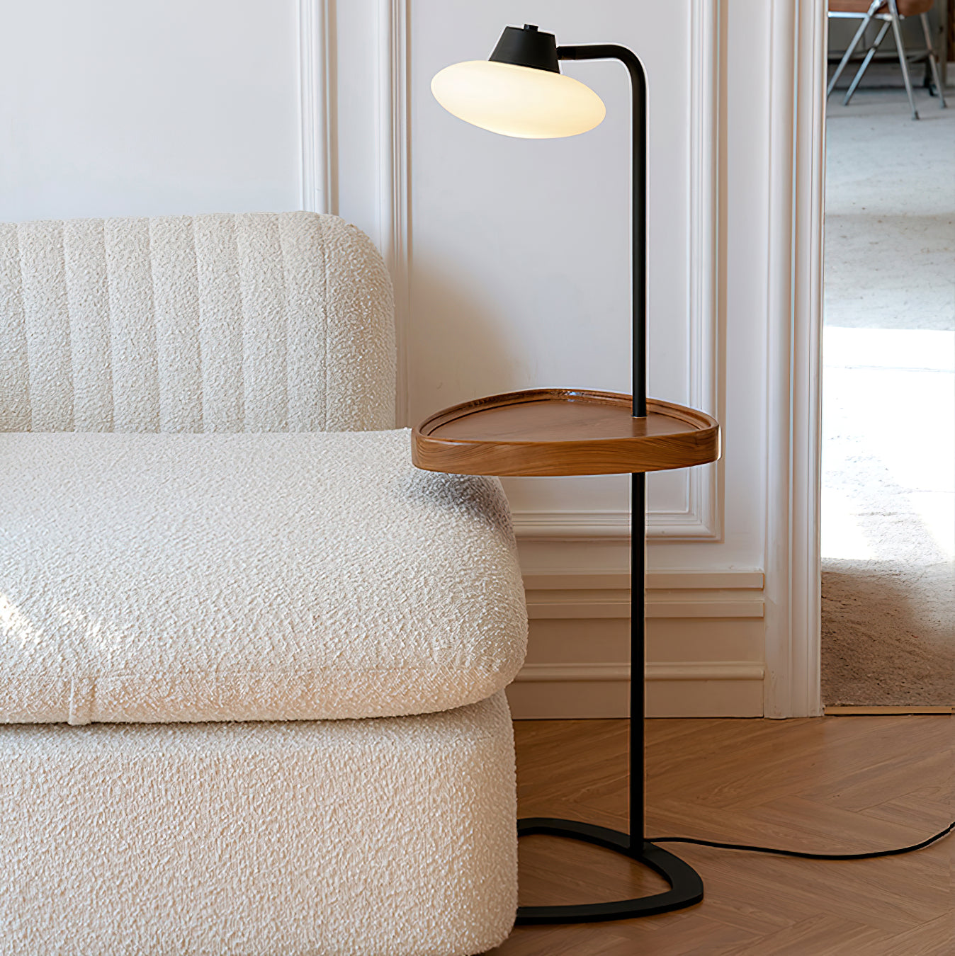 FENWICK TAPERED SHADE FLOOR ILLUMINATOR
