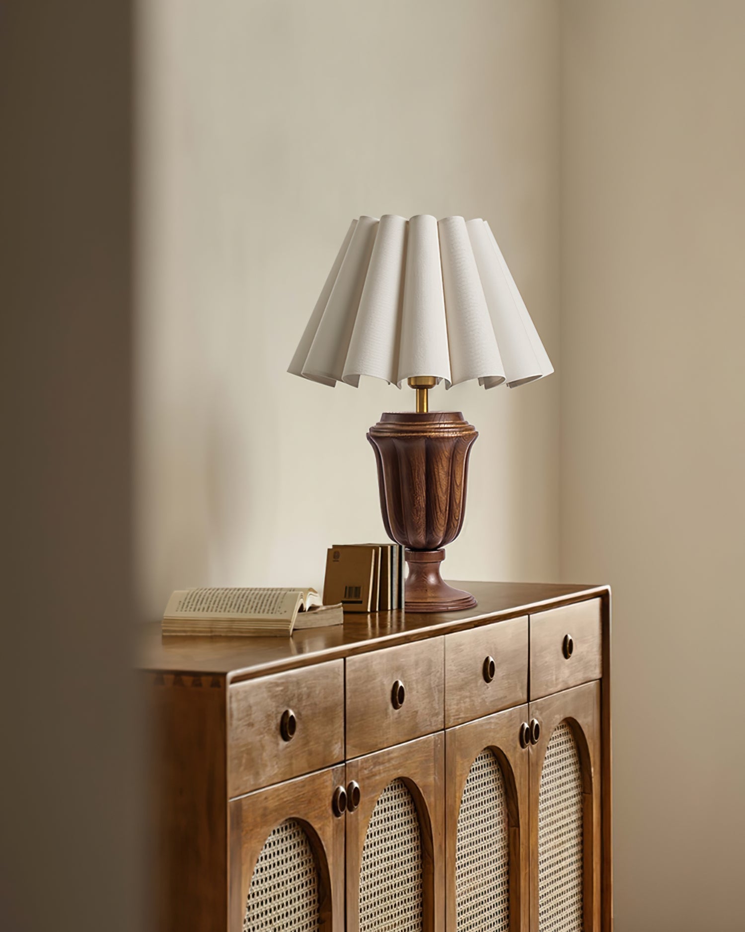 Langley Crest Illuminating Column Lamp